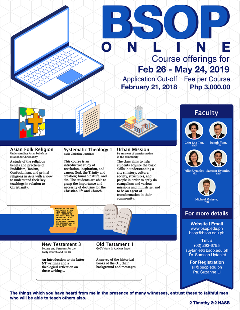 Poster Online Class 3rd Trimester 2018